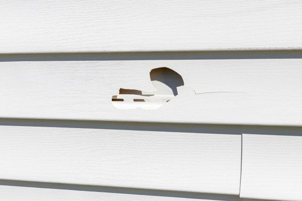 Cost of White Vinyl Siding Repair in Gainesville